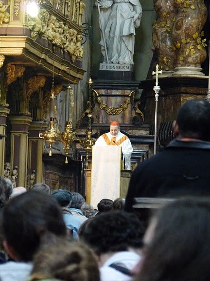 Messe de l'Ascension présidée par le cardinal André Vingt-Trois. Tous droits réservés 