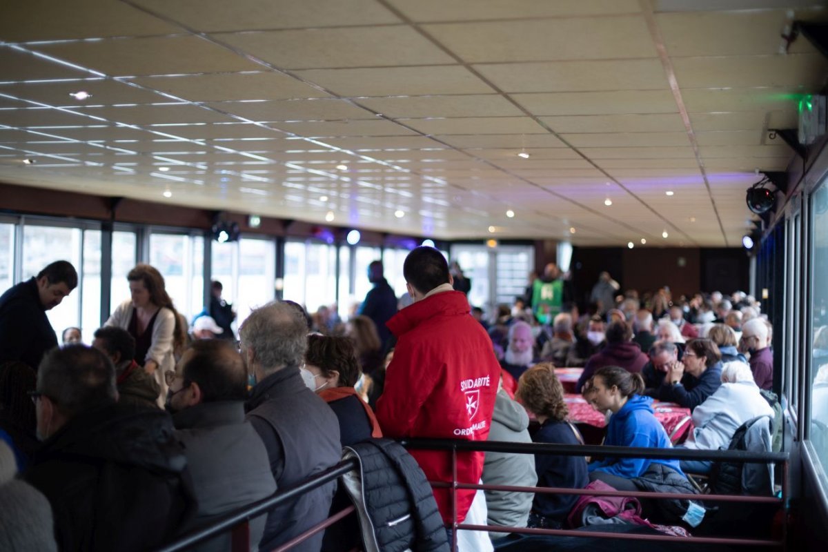 Journée Mondiale des Pauvres 2021. © Grégoire Laffont / Diocèse de Paris.