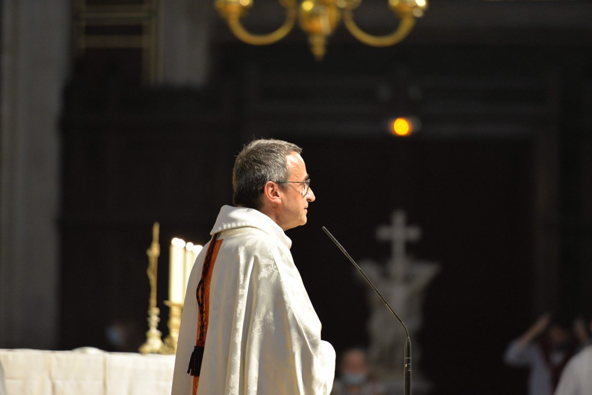 Messe de rentrée du Séminaire de Paris. © Marie-Christine Bertin / Diocèse de Paris.