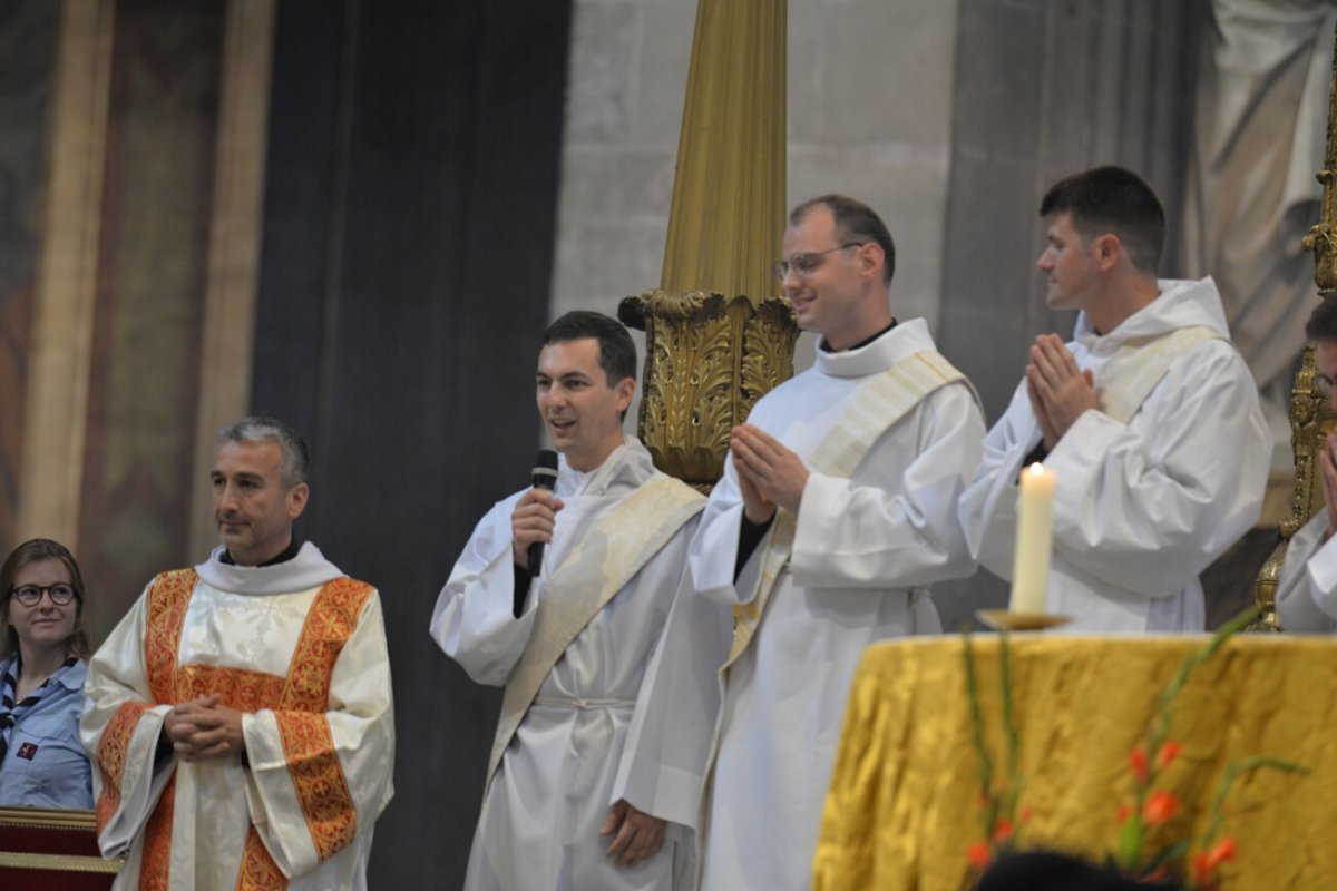 Messe pour les jeunes et les vocations. © Marie-Christine Bertin / Diocèse de Paris.