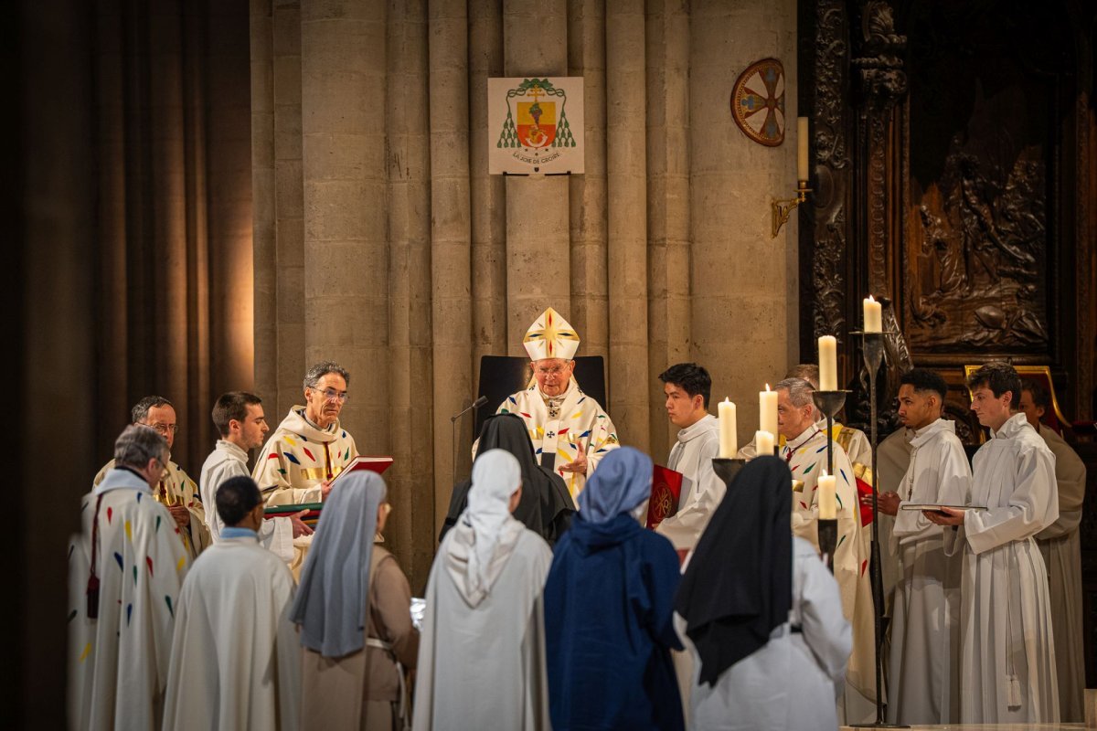 Messe chrismale 2026. © Dylan Guidez / Diocèse de Paris.