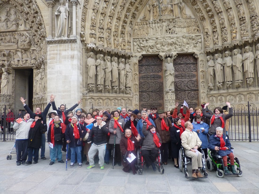 Photo-souvenir de la journée. © Marie Bourdel / Diocèse de Paris.