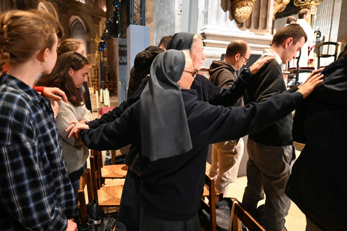 Messe des étudiants d'Île-de-France 2024. © Marie-Christine Bertin / Diocèse de Paris.