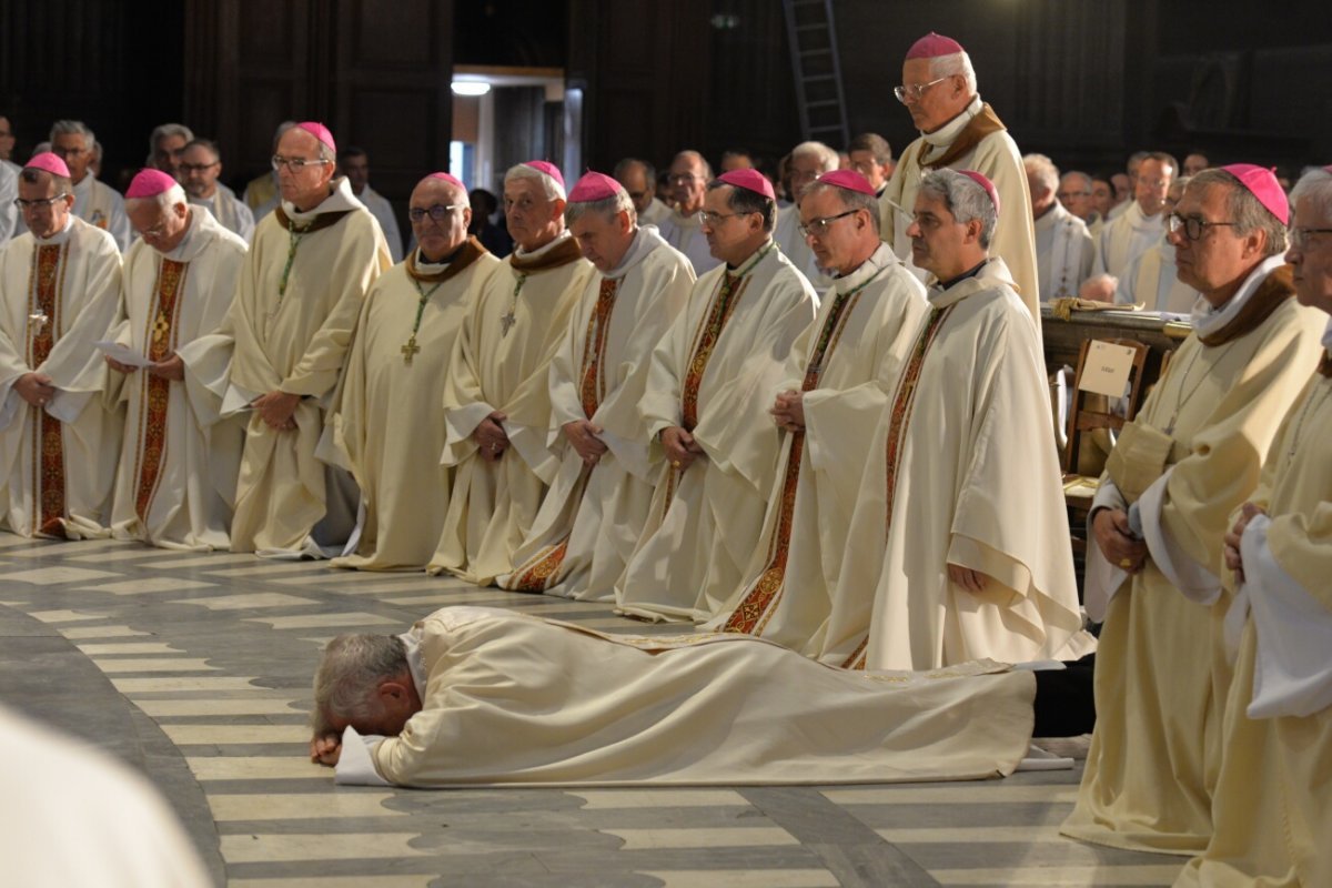 Ordination épiscopale de Mgr Philippe Marsset. © Marie-Christine Bertin / Diocèse de Paris.