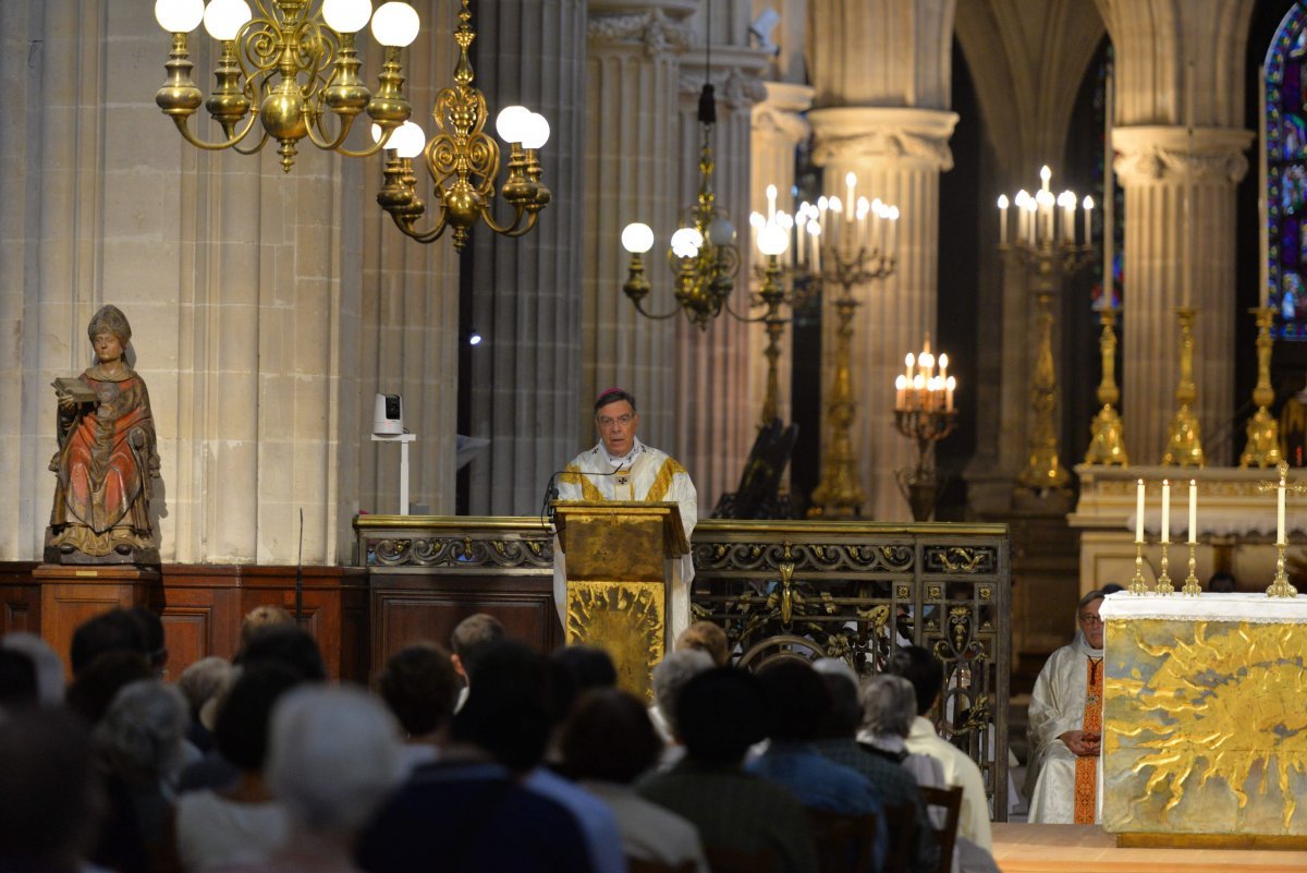 Messe de rentrée du Séminaire de Paris. © Marie-Christine Bertin / Diocèse de Paris.