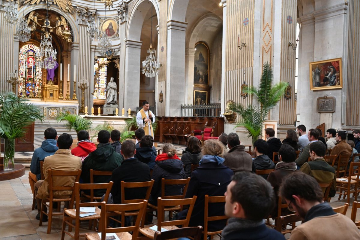 Mission des Rameaux avec le Séminaire de Paris. © Marie-Christine Bertin / Diocèse de Paris.