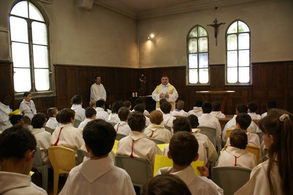 Rassemblement des servants de messe, Immaculée Conception. 