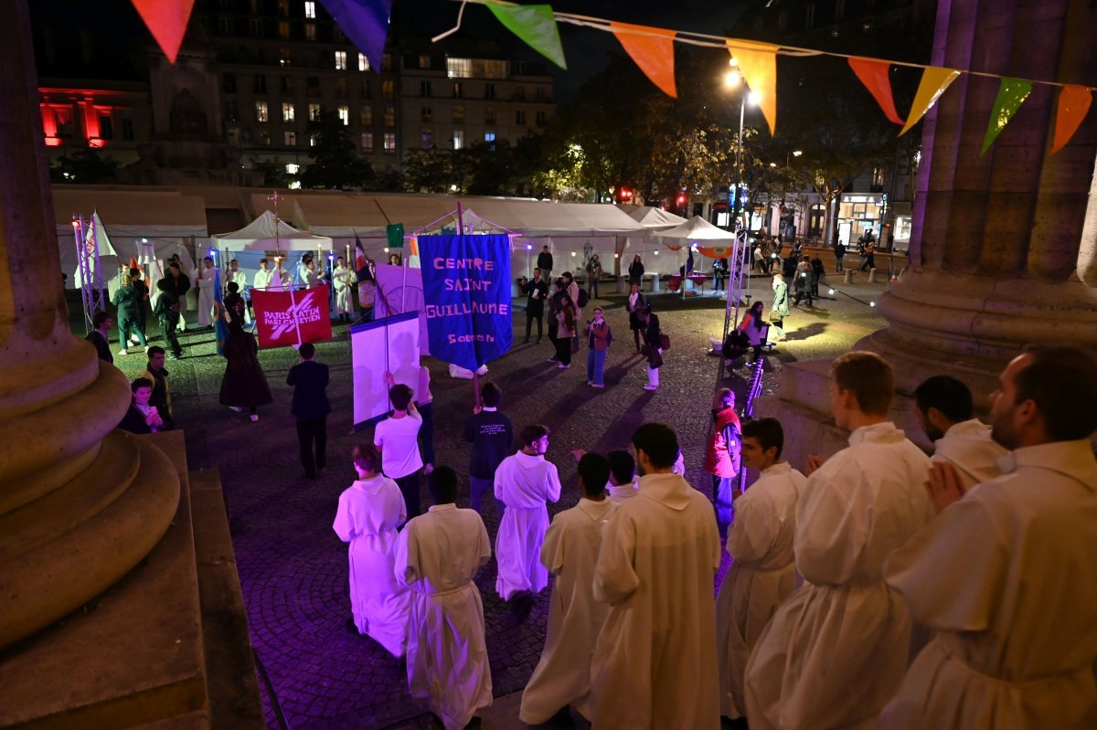 Messe des étudiants d'Île-de-France 2024. © Marie-Christine Bertin / Diocèse de Paris.