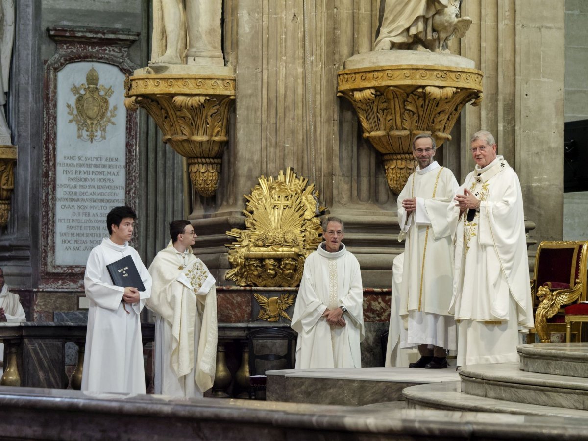 Ordinations des diacres permanents 2023. © Yannick Boschat / Diocèse de Paris.