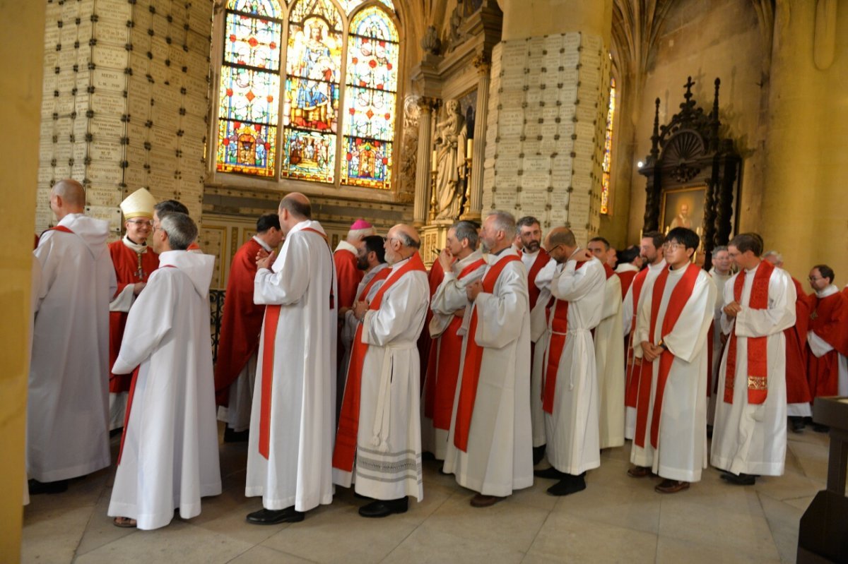 Messe de rentrée du Séminaire de Paris. © Marie-Christine Bertin / Diocèse de Paris.