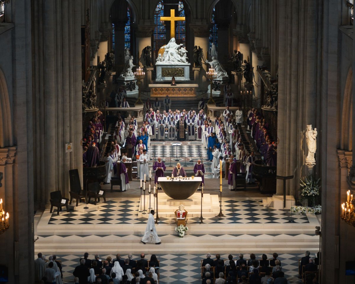 Obsèques du Cardinal André Vingt-Trois. © Liam Hoarau / Diocèse de Paris.