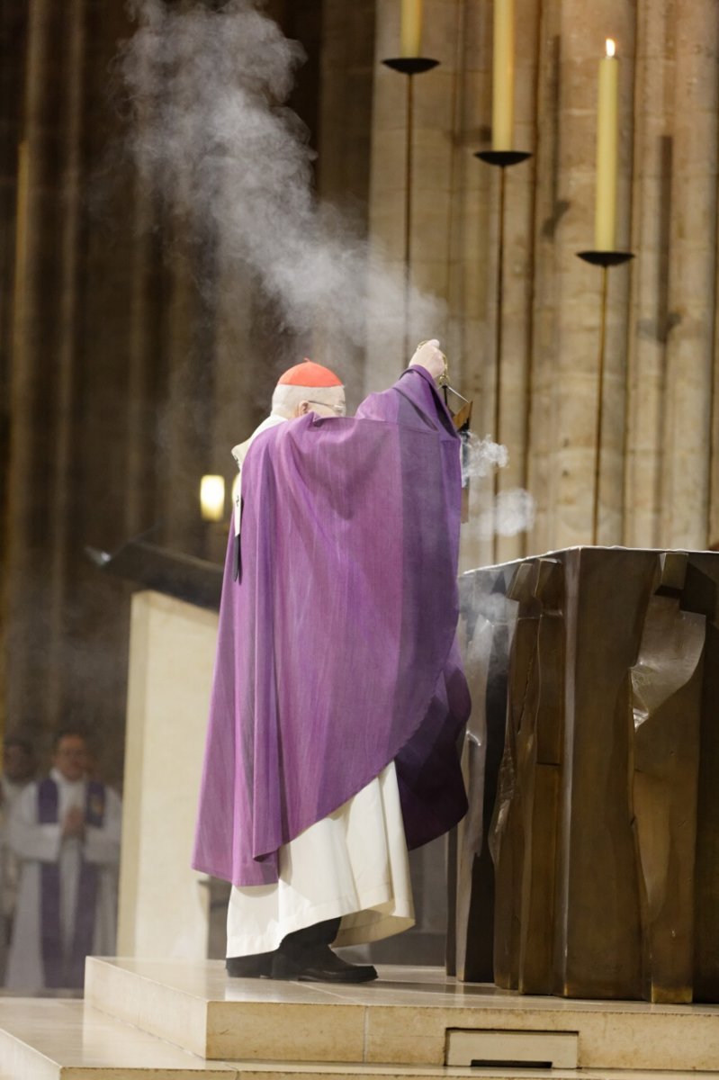 Messe d'action de grâce du cardinal André Vingt-Trois. © Yannick Boschat / Diocèse de Paris.