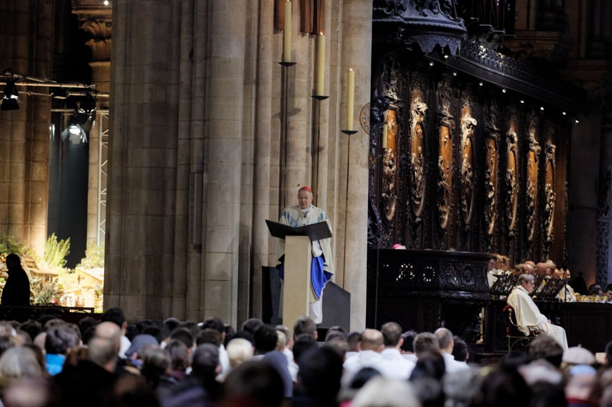 Messe de l'Immaculée Conception. © Yannick Boschat / Diocèse de Paris.