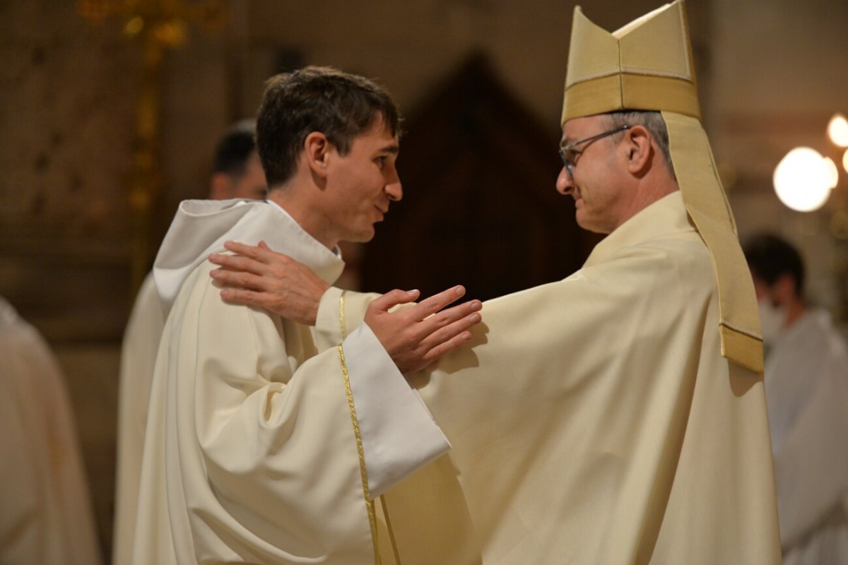 Ordinations diaconales en vue du sacerdoce 2020 à Saint-Pierre de Montrouge (…). © Marie-Christine Bertin / Diocèse de Paris.