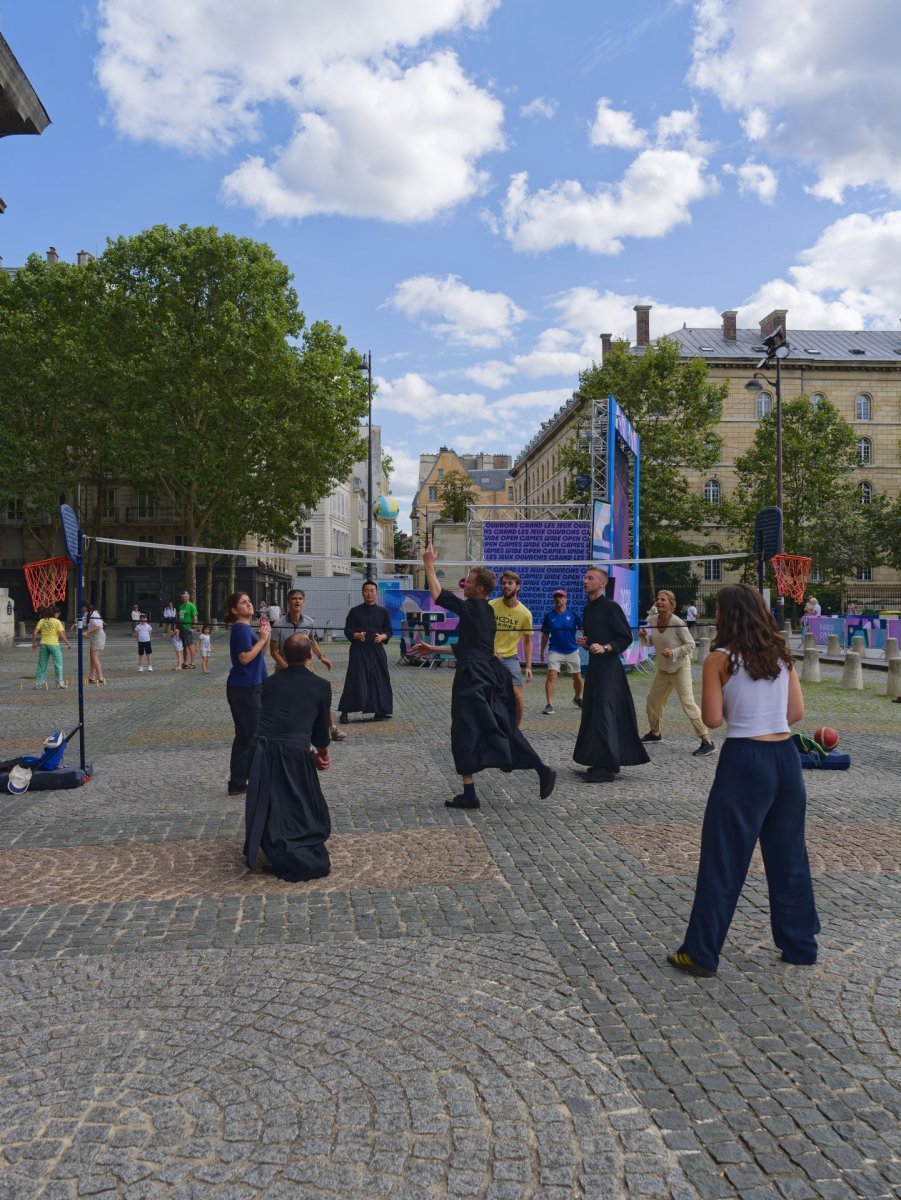 Holy Games à Saint-Sulpice. © Yannick Boschat / Diocèse de Paris.