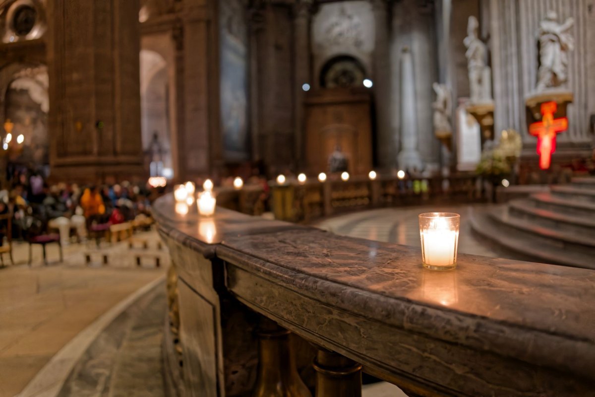 Prière du soir à Saint-Sulpice. © Yannick Boschat / Diocèse de Paris.