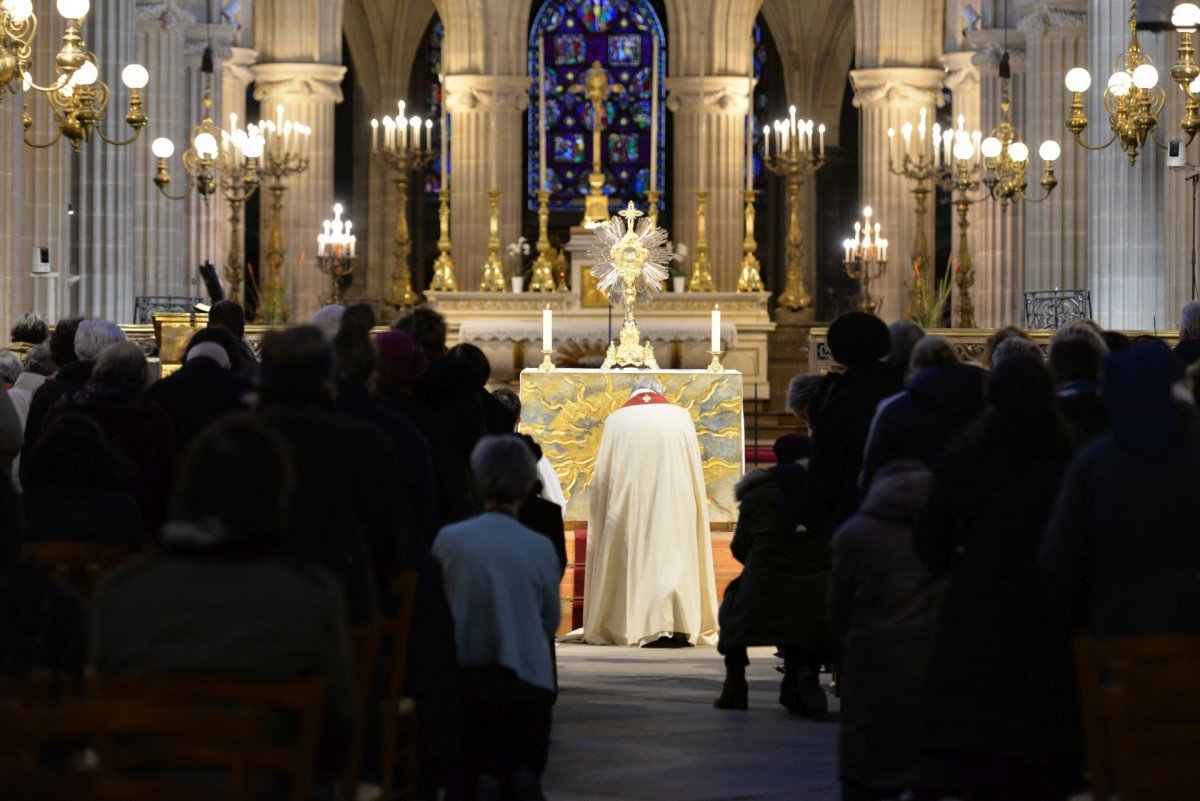 Conférence de carême de Notre-Dame de Paris du 26 février 2023. © Marie-Christine Bertin / Diocèse de Paris.