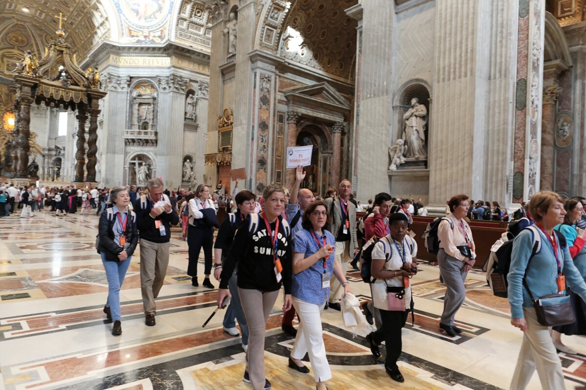 Découverte guidée de la Rome baroque. © Yannick Boschat / Diocèse de Paris.