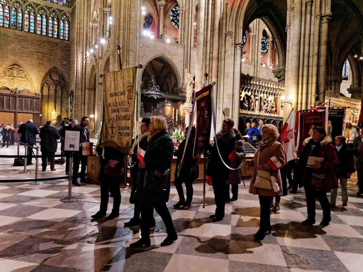 Messe pour le 100e anniversaire de l'indépendance de la Pologne. © Yannick Boschat / Diocèse de Paris.