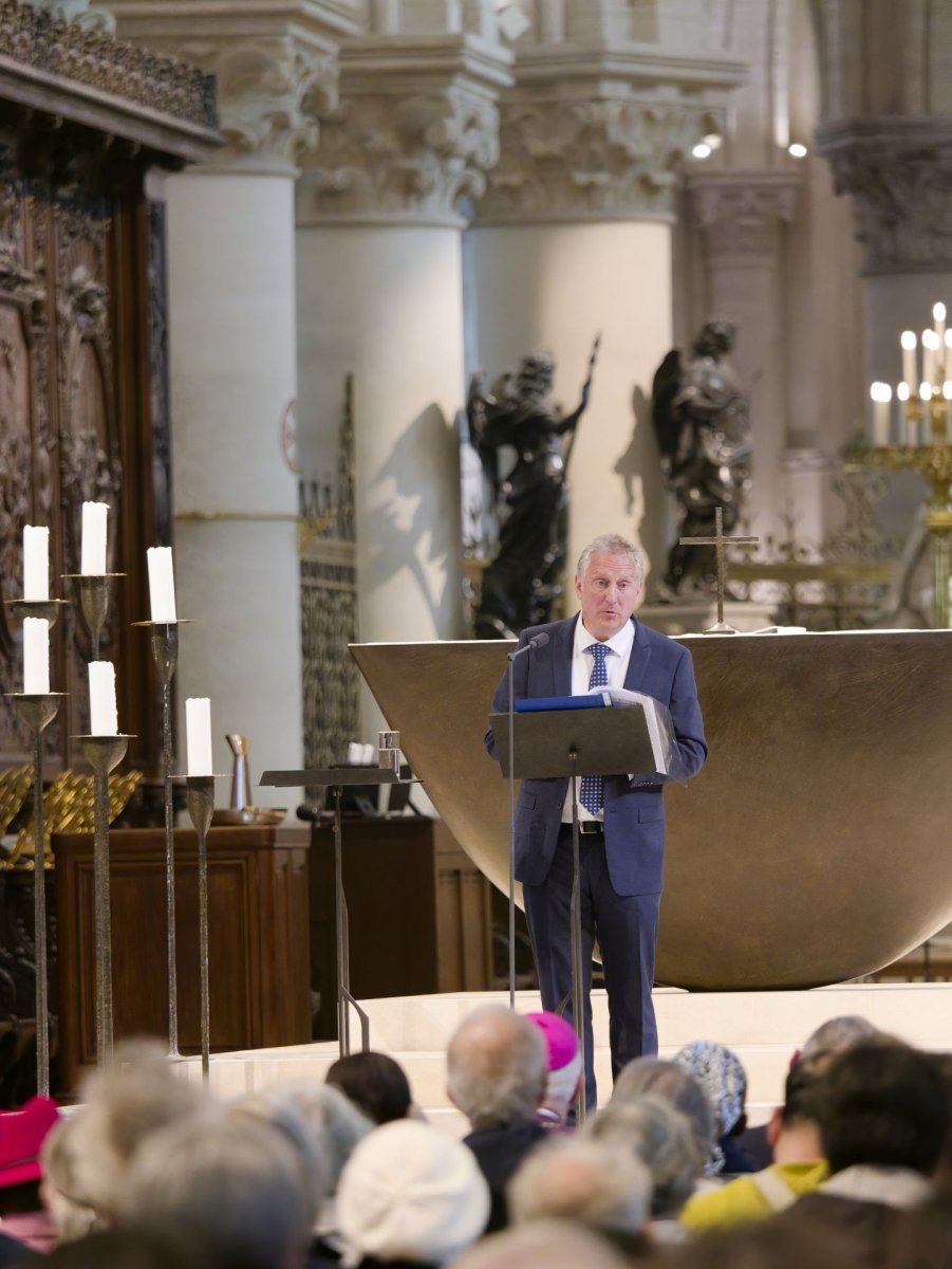 Conférence de carême de Notre-Dame de Paris : “La Femme de l'Apocalypse,. © Yannick Boschat / Diocèse de Paris.