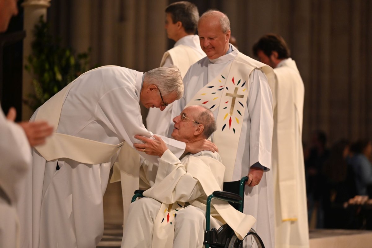 Ordinations des diacres permanents 2025. © Marie-Christine Bertin / Diocese de Paris.
