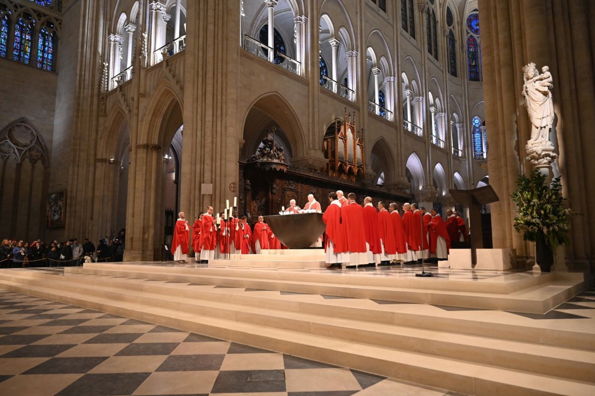 Confirmations d'adultes de janvier 2025. © Marie-Christine Bertin / Diocèse de Paris.