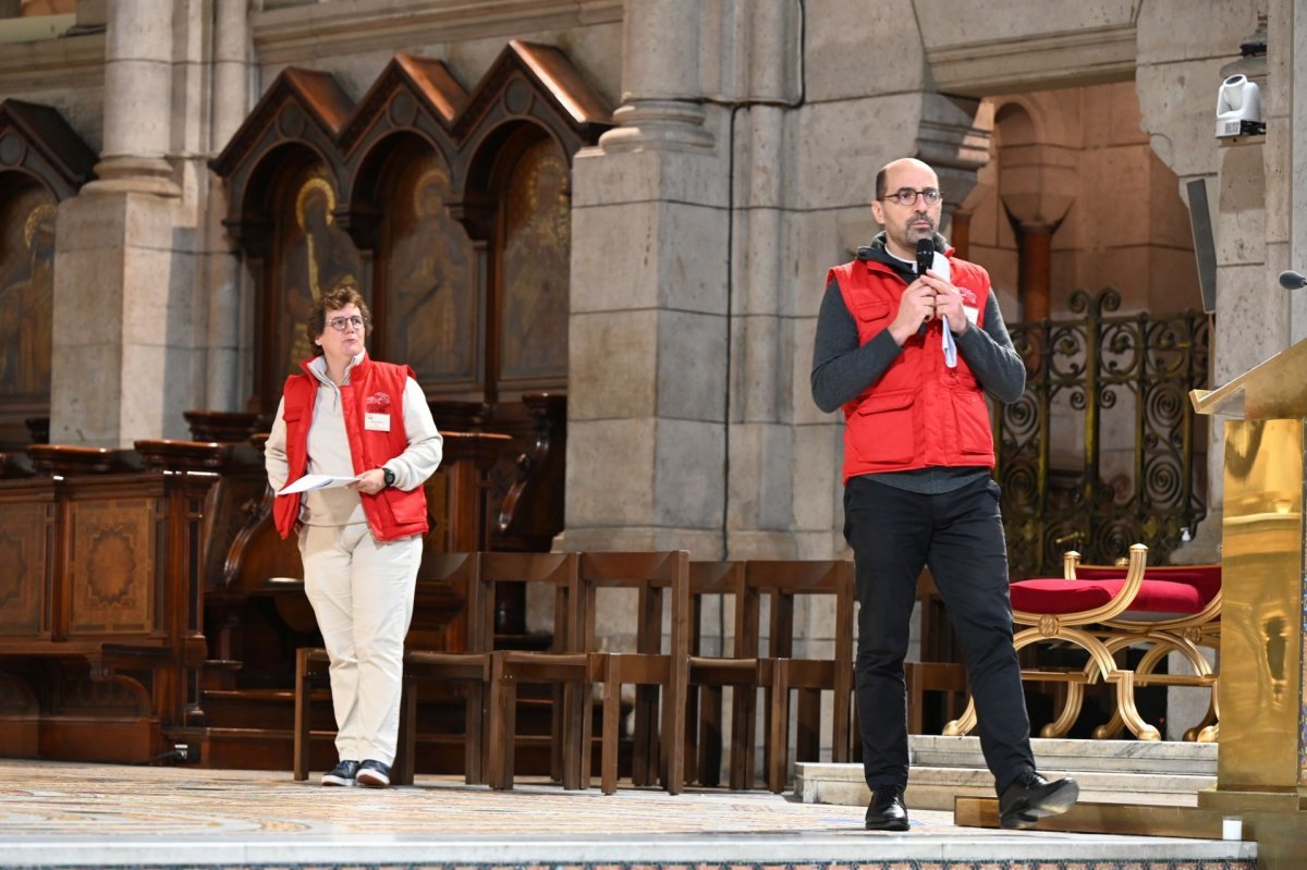 Rassemblement des jeunes au service de la liturgie 2023. © Marie-Christine Bertin / Diocèse de Paris.