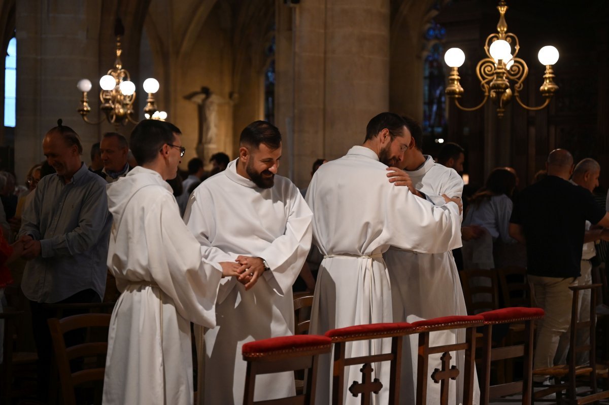 Messe de rentrée du Séminaire de Paris. © Marie-Christine Bertin / Diocese de Paris.