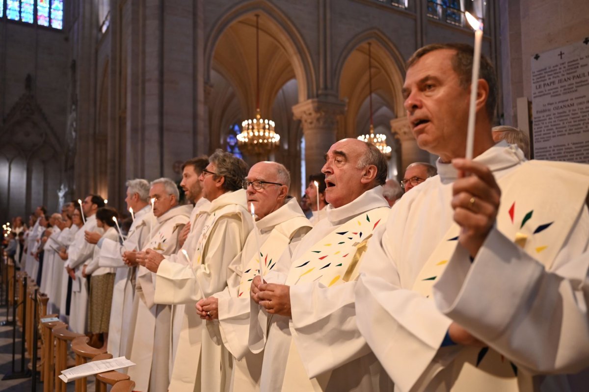 Ordinations des diacres permanents 2026. © Marie-Christine Bertin / Diocèse de Paris.