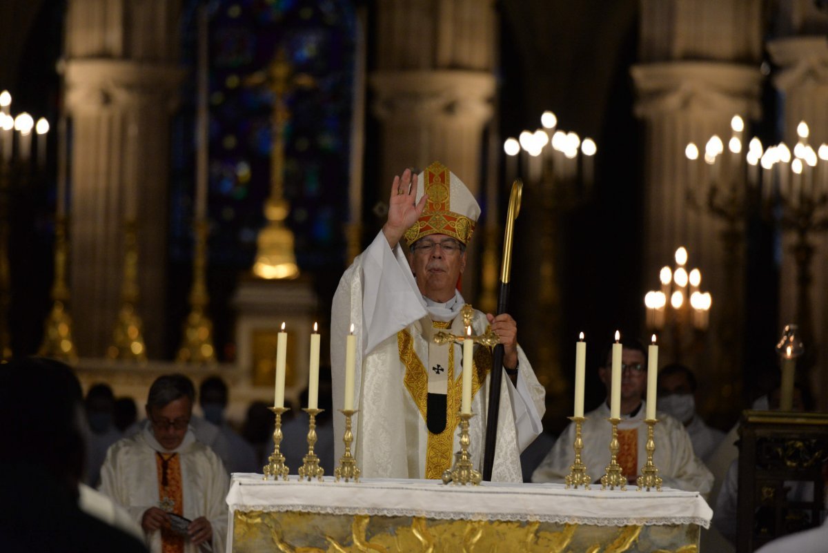 Messe de rentrée du Séminaire de Paris. © Marie-Christine Bertin / Diocèse de Paris.