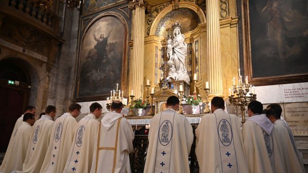 Messe des nouveaux prêtres à Notre-Dame des Victoires