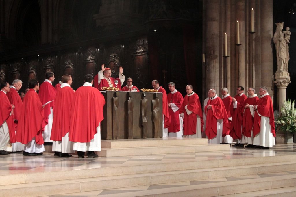 Liturgie eucharistique. Photo © Yannick Boschat 