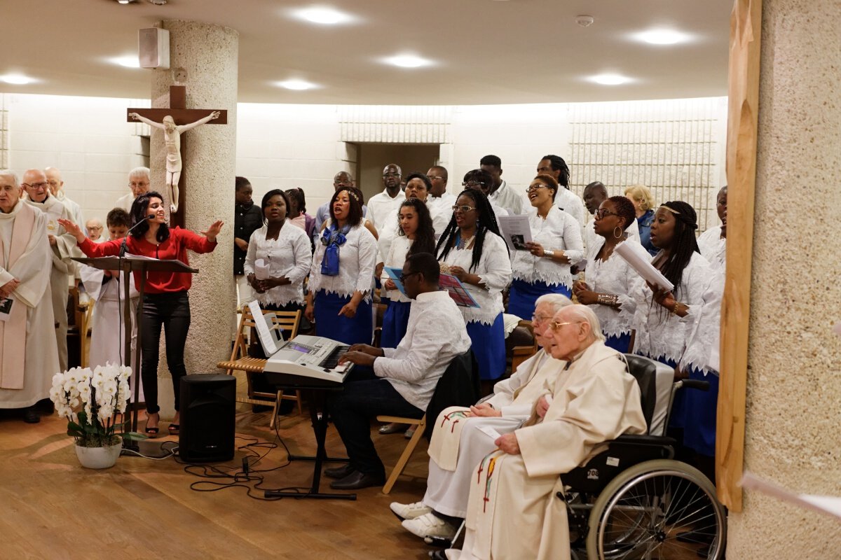 Messe pour les vocations. © Yannick Boschat / Diocèse de Paris.