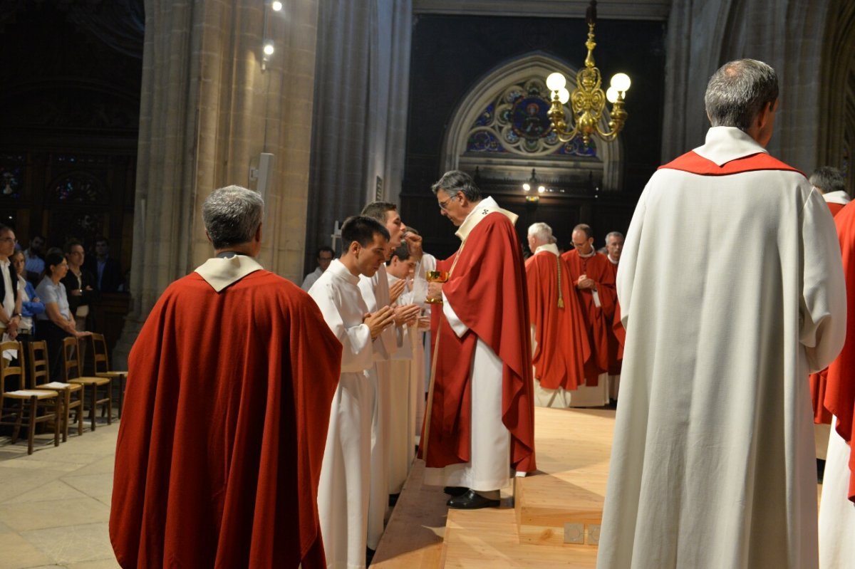 Messe de rentrée du Séminaire de Paris. © Marie-Christine Bertin / Diocèse de Paris.