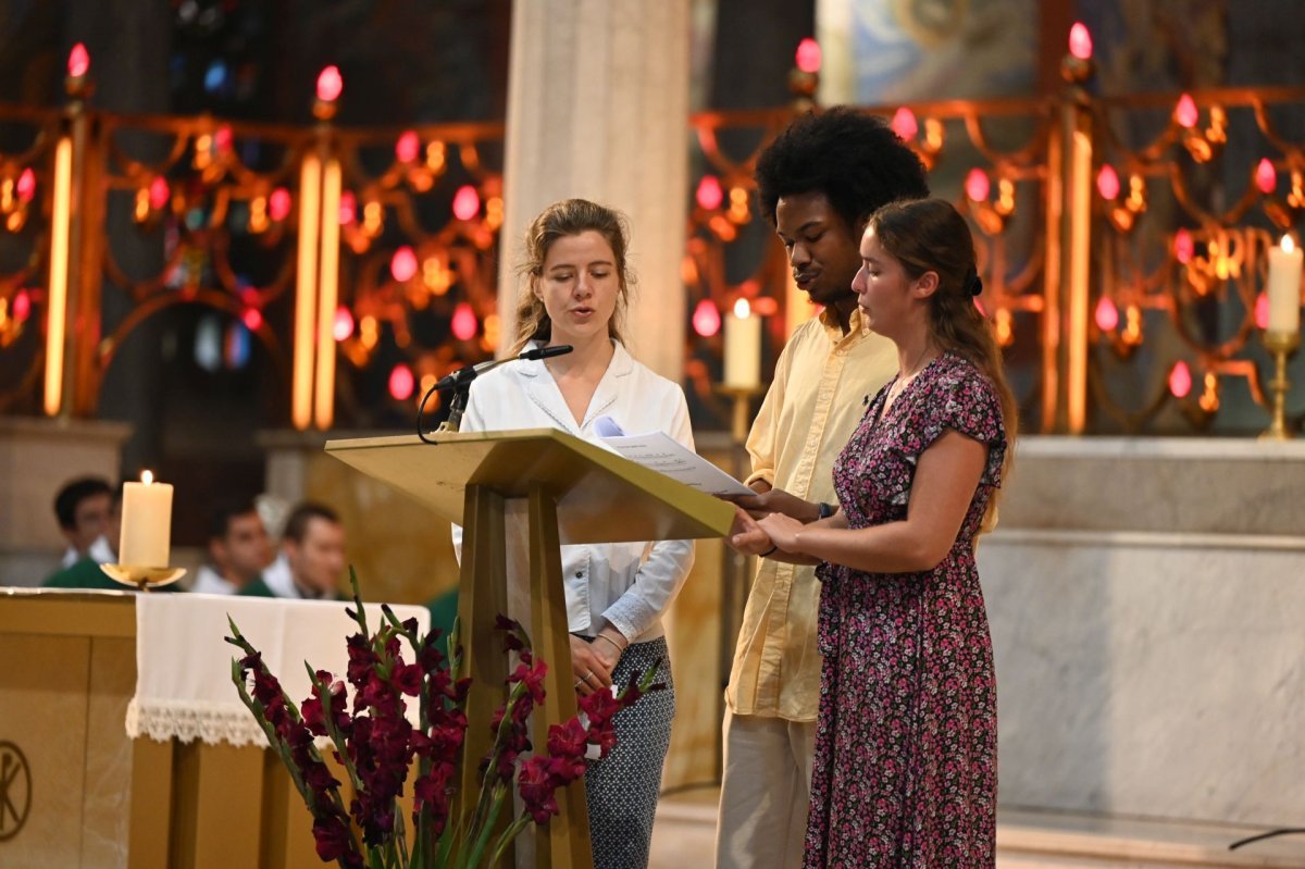 Messe d'envoi au Jubilé des jeunes. © Marie-Christine Bertin / Diocèse de Paris.