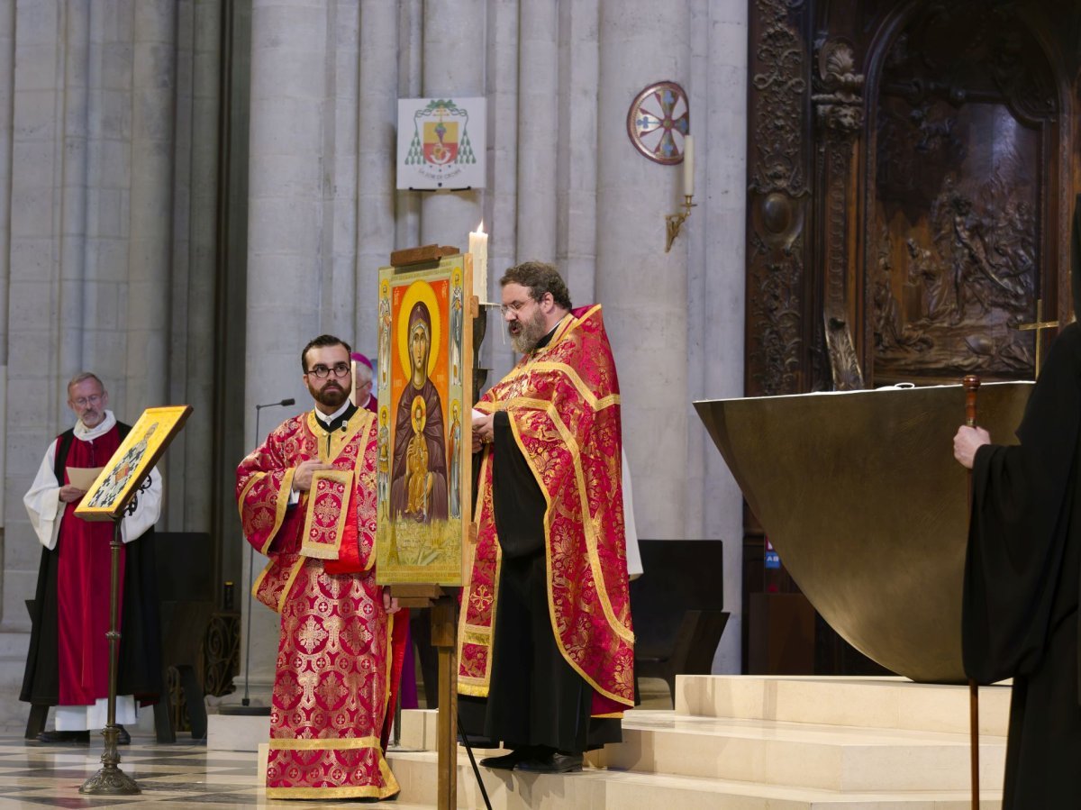 Vêpres orthodoxes 2025. © Yannick Boschat / Diocèse de Paris.