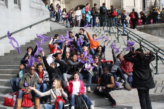 Elèves du Collège St-Vincent (18e) - Sophie du Chayla. 