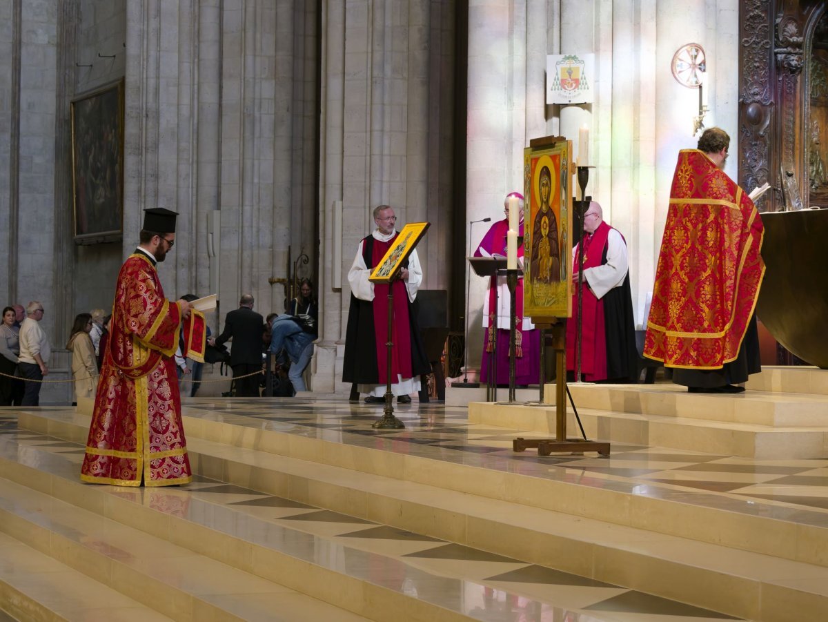 Vêpres orthodoxes 2025. © Yannick Boschat / Diocèse de Paris.