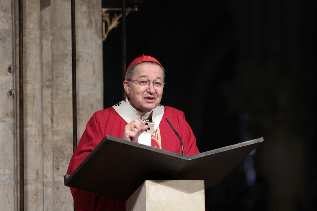 Homélie du cardinal André Vingt-Trois. Photo © Yannick Boschat 