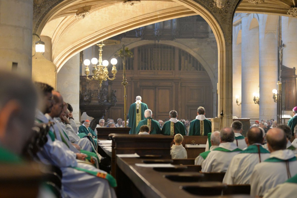 Anniversaire du cardinal André Vingt-Trois. © Marie-Christine Bertin / Diocèse de Paris.