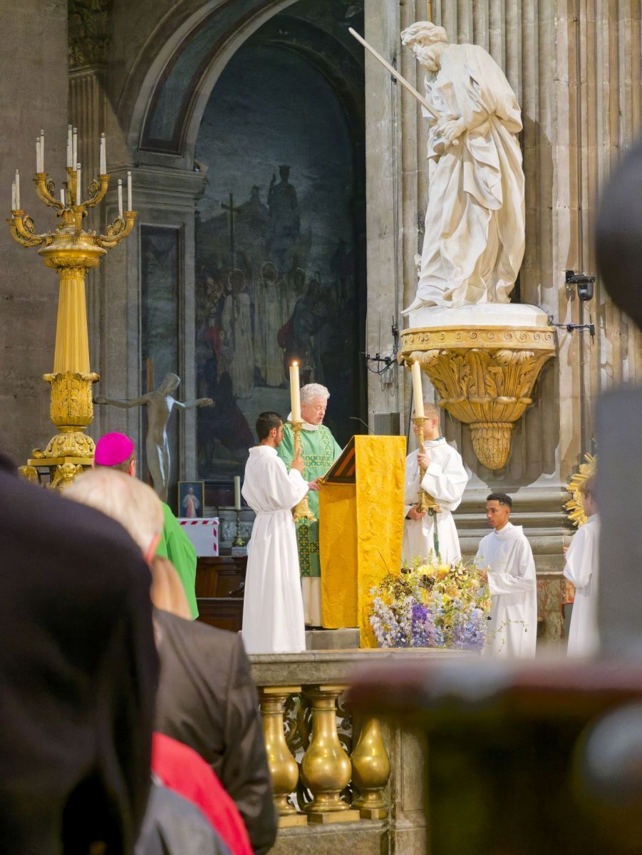 Messe pour la paix. © Yannick Boschat / Diocèse de Paris.