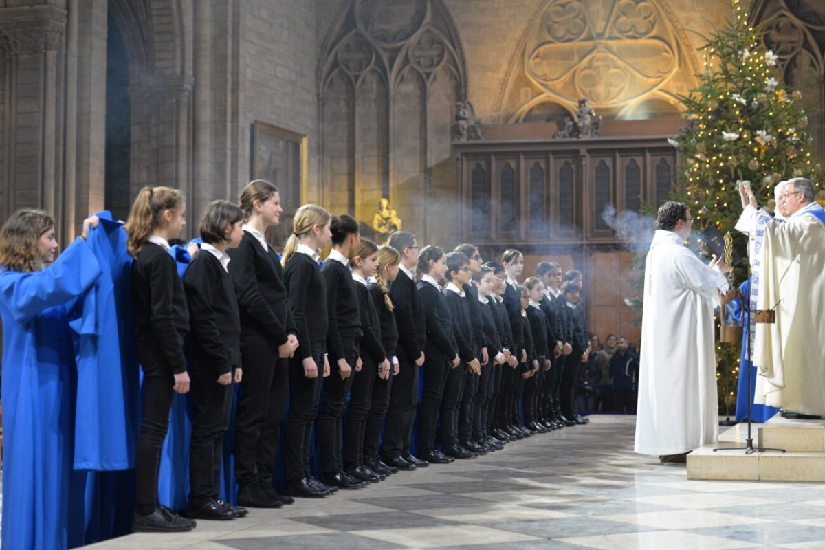 Fête du Chapitre de la cathédrale. © Marie-Christine Bertin / Diocèse de Paris.