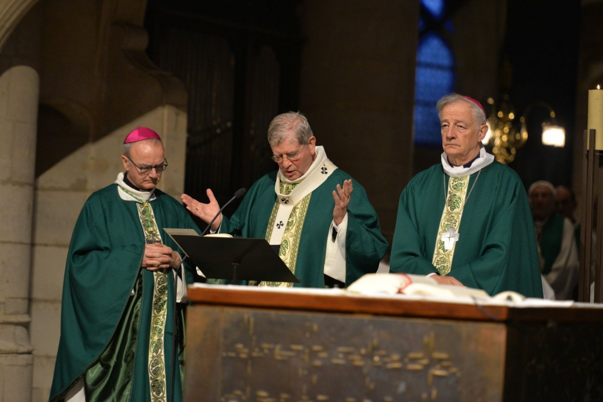 Anniversaire du cardinal André Vingt-Trois. © Marie-Christine Bertin / Diocèse de Paris.