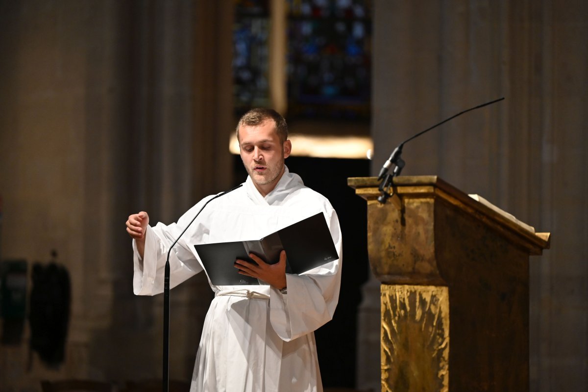 Messe de rentrée du Séminaire de Paris. © Marie-Christine Bertin / Diocese de Paris.