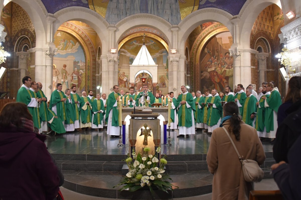 Rencontres européennes à Lourdes avec Fratello 2019. © François-Régis Salefran.