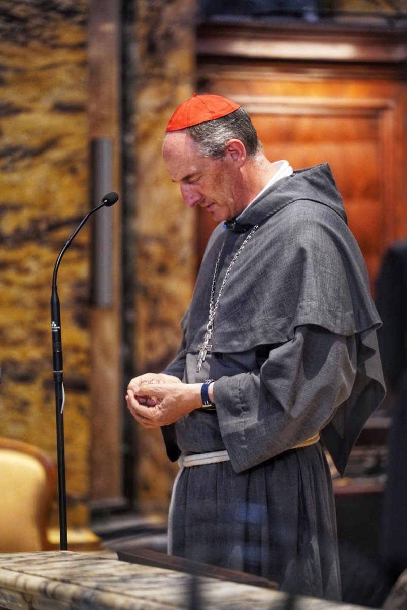 Vendredi 1er août - Intervention du Cardinal Bustillo. © Illian Callé – Diocèse de Paris.