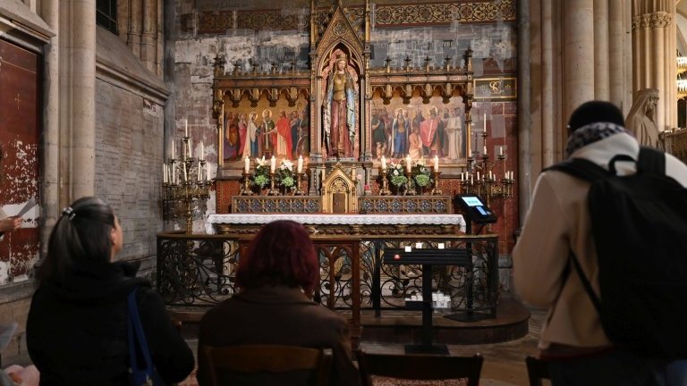 Veillée de l'espérance à la basilique Sainte-Clotilde