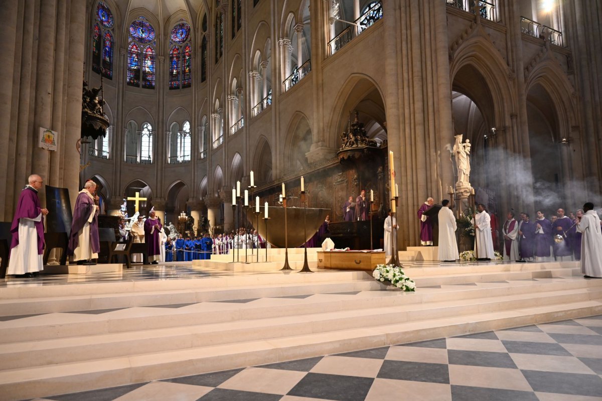 Obsèques du Cardinal André Vingt-Trois. © Marie-Christine Bertin / Diocèse de Paris.