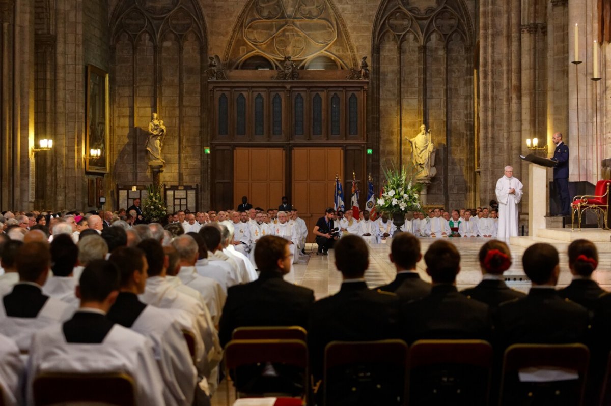 Liturgie de la parole. © Yannick Boschat / Diocèse de Paris.