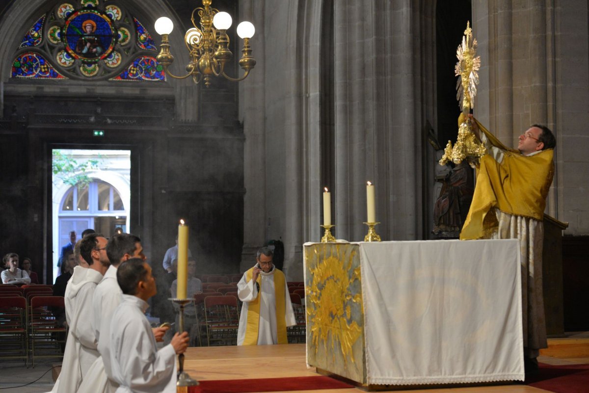 Veillée de prière pour les vocations 2023. © Marie-Christine Bertin / Diocèse de Paris.